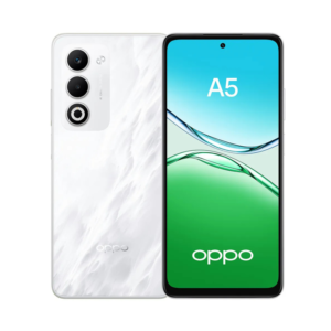 OPPO A5 – 8/256 Go – Écran 6.67" 90 Hz – Pearl White oppo a5 – 8/256 go – Écran 6.67" 90 hz – pearl white