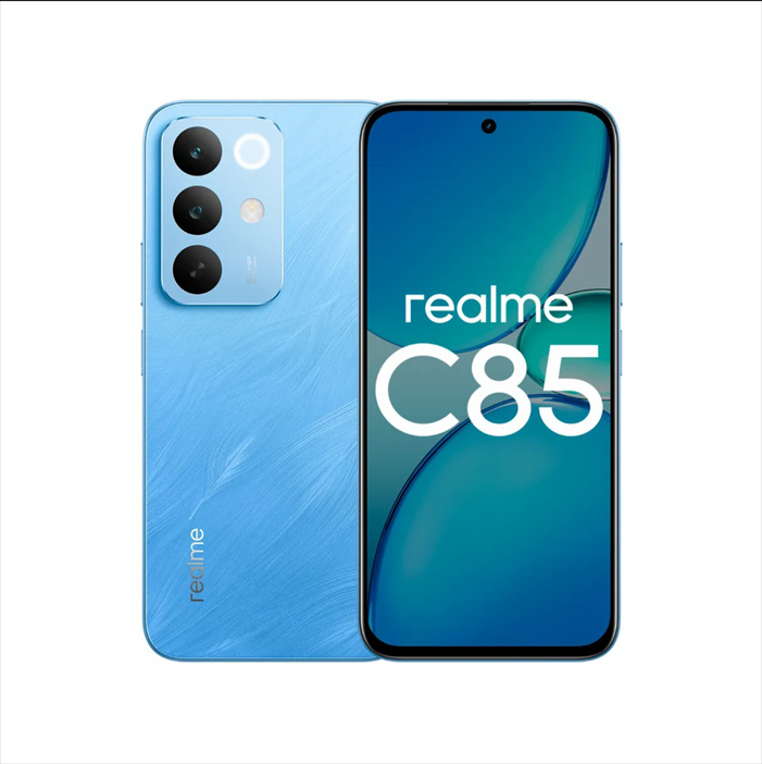 realme c85 – 8/256 go – Écran 6.8" 144 hz – bleu realme c85 – 8/256 go – Écran 6.8" 144 hz – bleu