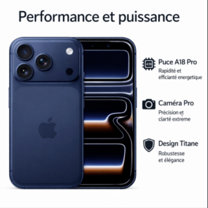 apple iphone 17 pro – 256 ГБ – bleue – apple intelligence